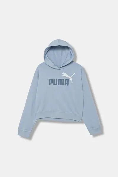 Detská mikina Puma ESS 2 COLOR No. 1 Logo? Short Length Hoodie TR G