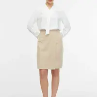 Béžová dámska puzdrová sukňa ORSAY