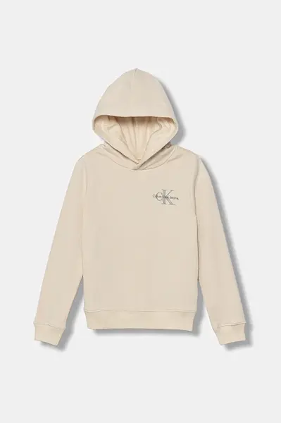 Detská bavlnená mikina Calvin Klein Jeans