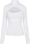 UC Ladies Turtleneck - White