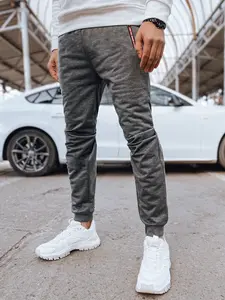 Pánske teplákové nohavice Farba svetlosivá DSTREET