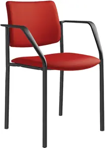 LD SEATING Konferenčná stolička CONFERENCE 155-N1,BR, čierna