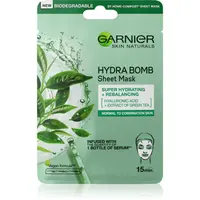 Garnier Textil Masks Hydra Bomb super hydratační čisticí textilní maska pro normální až smíšenou pleť 28 g