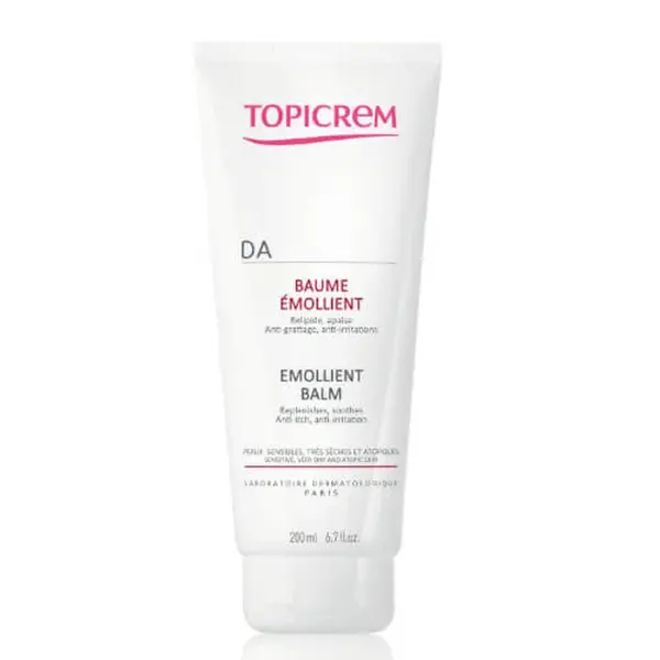 Topicrem Tělový balzám pro suchou, citlivou a atopickou pokožku DA (Emollient Balm) 75 ml