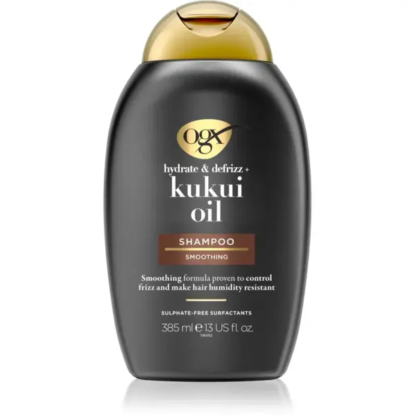 OGX Kukuí Oil hydratační šampon proti krepatění 385 ml