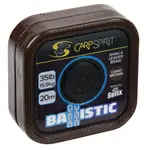 Carp spirit návazcová šňůra ballistic camo brown 20 m-nosnost 35 lb