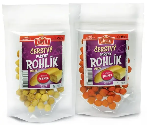 Chytil pařený rohlík 50g - jahoda