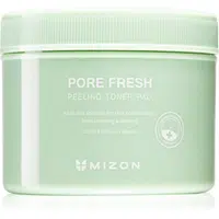 Mizon Pore Fresh oboustranné peelingové a tonizující tamponky s nízkým pH pro citlivou pleť 60 ks