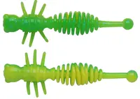 Berkley gumová nástraha powerbait power larvae spring green sunshine yellow - 5,5 cm 10 ks