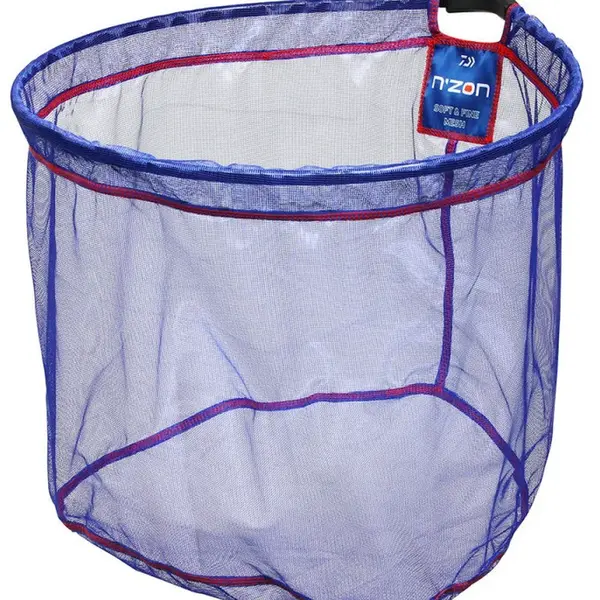 Daiwa podberákova hlava n´zon soft & fine mesh landing net - 40x30 cm