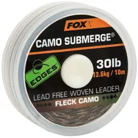 Fox návazcová šňůrka edges submerge fleck camo leader 10 m-průměr 50 lb / nosnost 22,7 kg