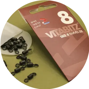 One more cast obratlík vitabitz swivels 20 ks velikost 8