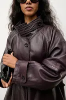 Kožená bunda Answear.LAB