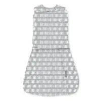 INGENUITY Zavinovačka bavlněná ulitka konvertibilní s volným rukávem TOG 1 SwaddleMe™ Grey 3m+