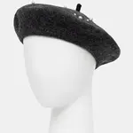 Baret s příměsí vlny Marella Emme by Marella šedá barva, 2525576032200