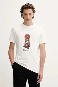Bavlněné tričko Hackett London