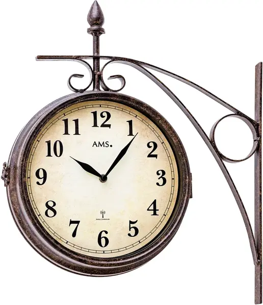 AMS Design Nástenné vonkajšie hodiny 5966