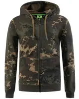 Korda mikina zip hoodie dark kamo - m