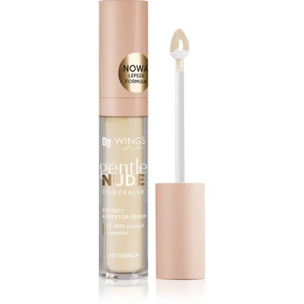 AA Wings of Color Gentle Nude Concealer tekutý korektor odtieň 401 Vanilla 6.2 g