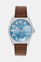 Hodinky Diesel hnědá barva, DZ2174