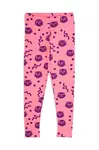 Dětské bavlněné legíny Mini Rodini Squiggly cats