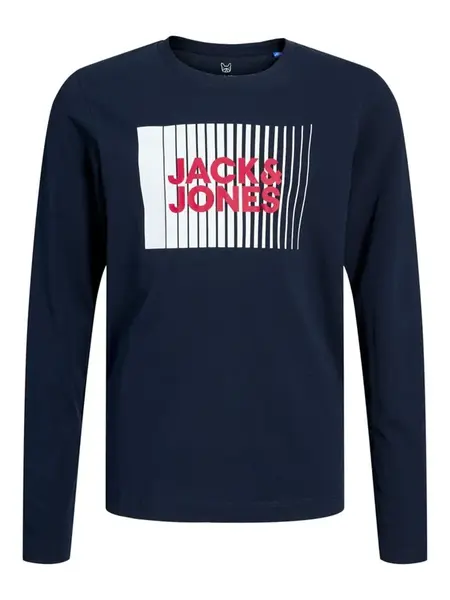 Jack & Jones Junior Tričko  modrá / červená / biela