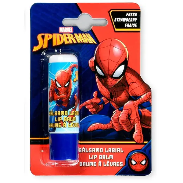 Marvel Spiderman Lip Balm balzám na rty s jahodovou příchutí 20 g