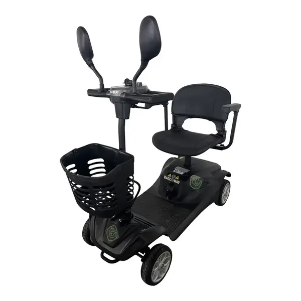 Racceway Elektrický čtyřkolový vozík SOLID, černý