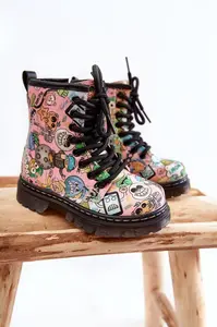 Dětské zimní boty s potiskem