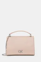 Kabelka Calvin Klein růžová barva, K60K612810