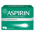 ASPIRIN 500 mg 20 obalených tablet