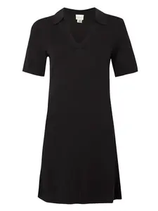 Calvin Klein Pletené šaty  čierna