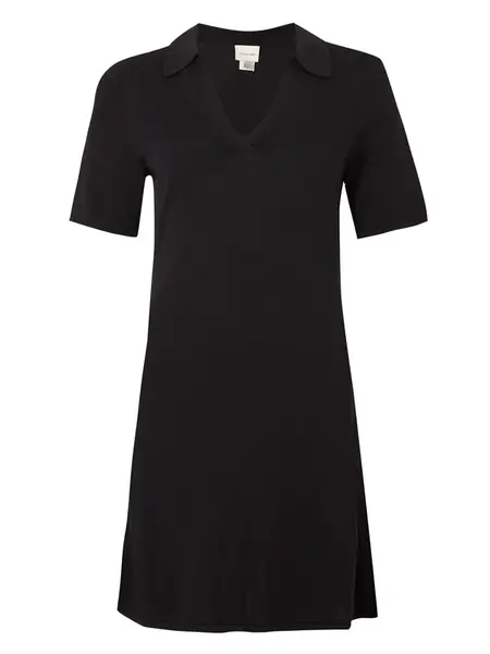 Calvin Klein Pletené šaty  čierna