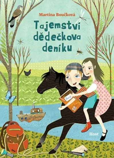 Tajemství dědečkova deníku (poškozená) - Martina Boučková