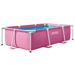 Intex 28266NP Bazén Pink Rectangular Frame 220x150x60 cm