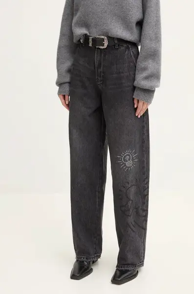 Džíny Miss Sixty x Keith Haring 6L3JJ2280000 dámské, high waist
