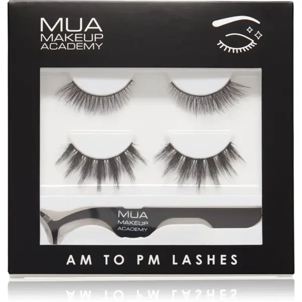 MUA Makeup Academy Lashes Am To Pm umělé řasy 2 pár