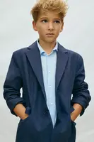 Dětské sako ze směsi lnu Mayoral