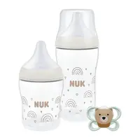 NUK Perfect Match Dárkový set 0–3m+ 3 ks rainbow