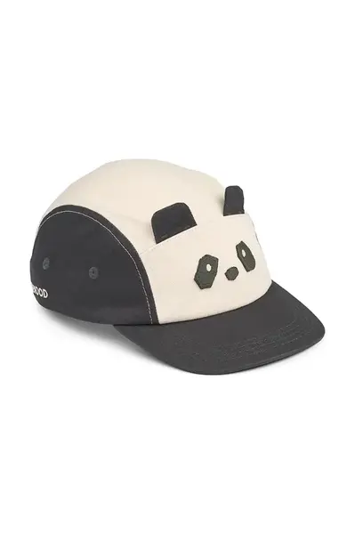Liewood Dětská bavlněná kšiltovka Liewood Rory Panda Cap