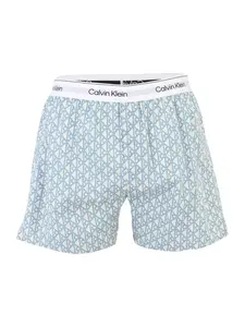 Calvin Klein Underwear Boxerky  svetlomodrá / čierna / biela