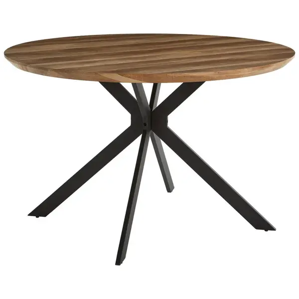 MID.YOU JÍDELNÍ STŮL, černá, barvy dubu, 120/76 cm