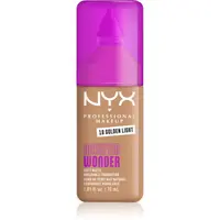 NYX Professional Makeup Make ‘Em Wonder lehký matující make-up odstín 18 Golden Light 30 ml