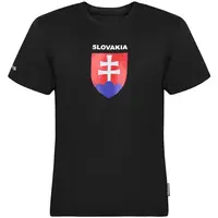 PROGRESS SK TSHIRT MAN Pánské bambusové triko pro fanoušky, černá, velikost