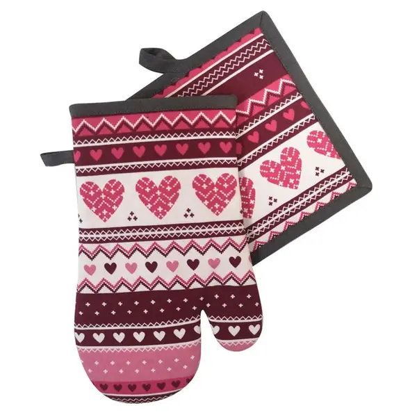 Kuchyňská chňapka a podložka VALENTINES