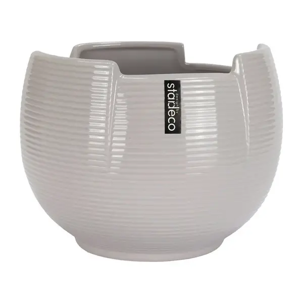 KVĚTINÁČ NA KVĚTINY keramika, 21/16.5/21 cm