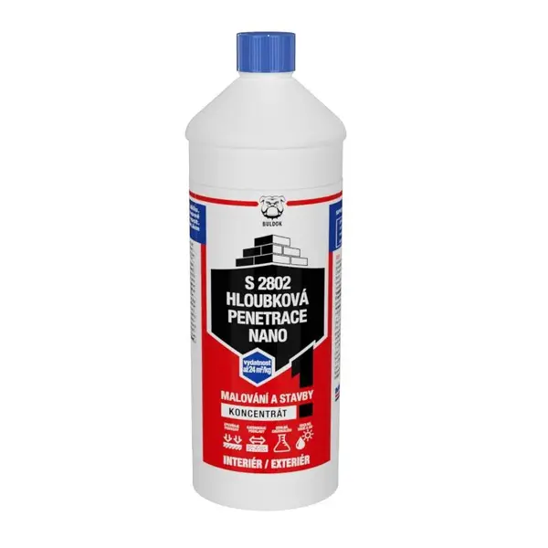 Penetrace hloubková NANO, S 2802, 20kg, BULDOK