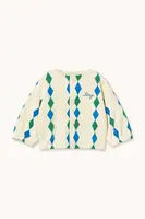 Kojenecká bunda Tinycottons DIAMONDS BABY JACKET