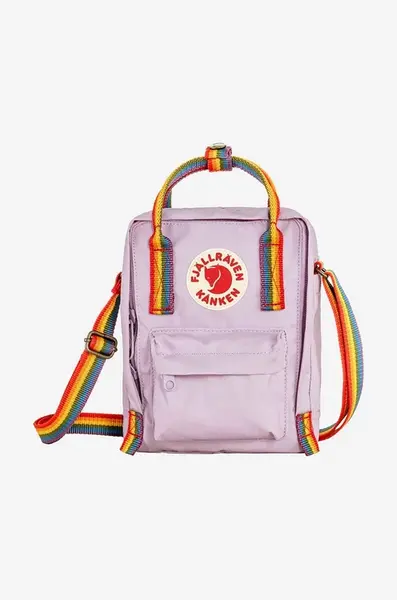 Ledvinka Fjallraven Kanken Rainbow Sling