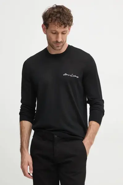 Vlněný svetr Armani Exchange